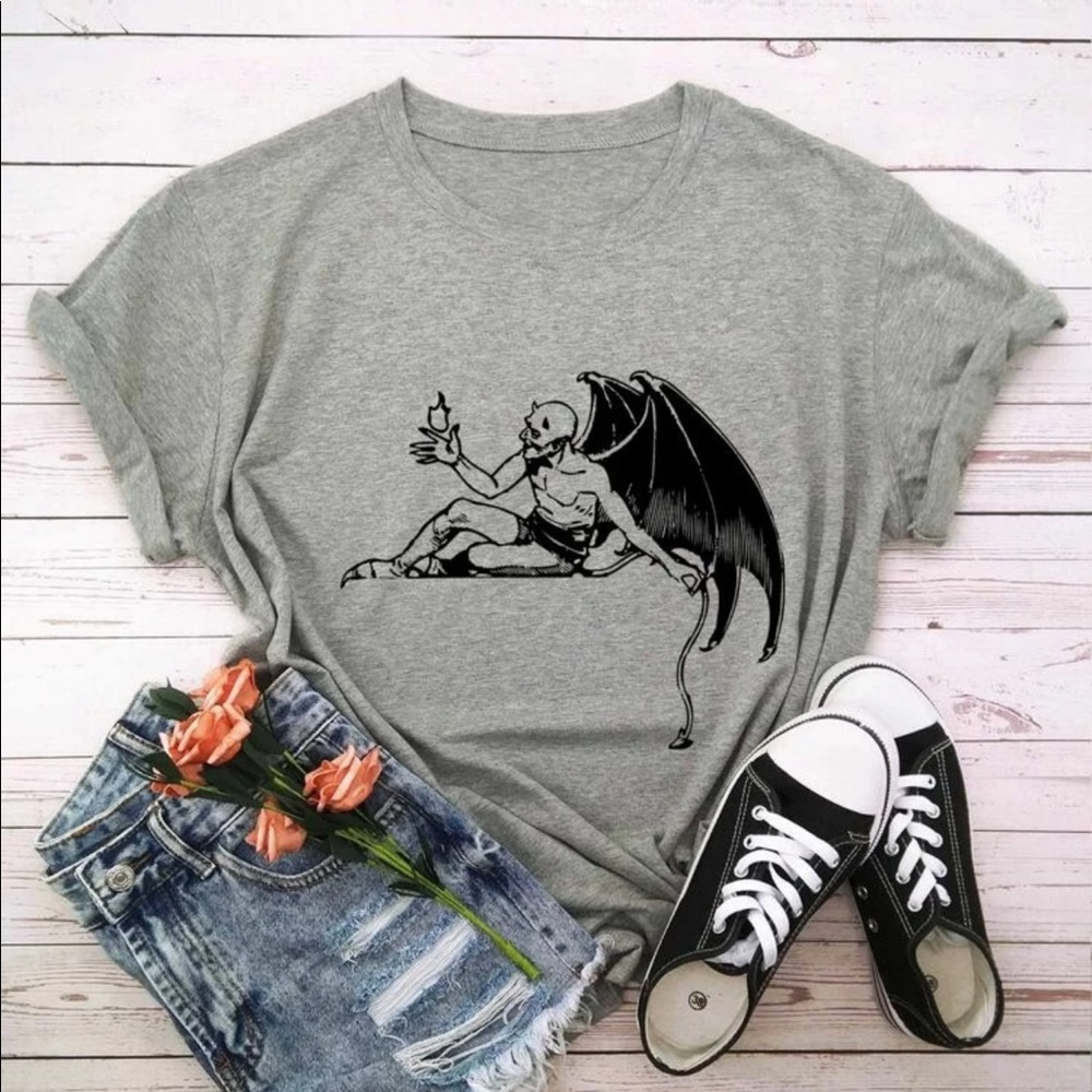 🛍 BOGO 50% Devil Graphic Tee